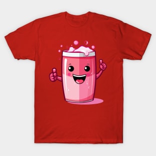 Soft drink cute T-Shirt cute giril T-Shirt